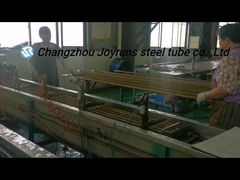 ASTM B111 UNS C44300 , Admiralty Brass Asme Seamless Pipe Tubes